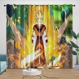 Dragon Ball FighterZ Curtains Blackout Window Drapes Room Decoration