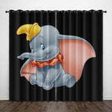 Dumbo Curtains Pattern Blackout Window Drapes
