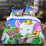 Dumbo Pattern Bedding Set Quilt Duvet Cover Without Filler