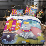 Dumbo Pattern Bedding Set Quilt Duvet Cover Without Filler