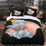 Dumbo Pattern Bedding Set Quilt Duvet Cover Without Filler