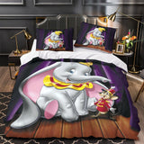 Dumbo Pattern Bedding Set Quilt Duvet Cover Without Filler