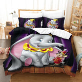 Dumbo Pattern Bedding Set Quilt Duvet Cover Without Filler