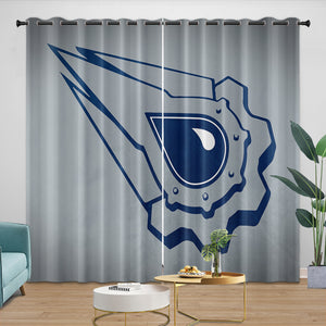 Edmonton Oilers Curtains Blackout Window Drapes Room Decoration