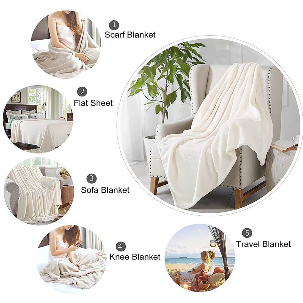 Erling Haaland Blanket Flannel Throw Room Decoration