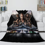 Fast & Furious 10 Fast X Blanket Flannel Fleece Throw Room Decoration
