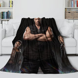 Fast & Furious 10 Fast X Blanket Flannel Fleece Throw Room Decoration
