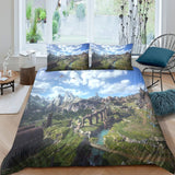 Final Fantasy Bedding Set Pattern Quilt Cover Without Filler