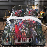 Final Fantasy Bedding Set Pattern Quilt Cover Without Filler
