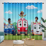 Firebuds Curtains Blackout Window Drapes