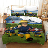 Fireman Sam Bedding Set Duvet Cover Without Filler