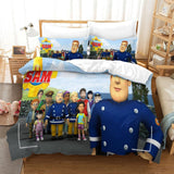 Fireman Sam Bedding Set Duvet Cover Without Filler