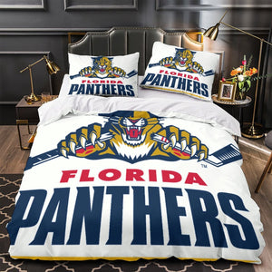 Florida Panthers Bedding Set Quilt Duvet Cover Without Filler