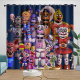 Game Five Nights At Freddys Curtains Blackout Window Drapes