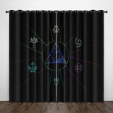 Game The Legend of Zelda Curtains Pattern Blackout Window Drapes