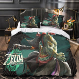 Game The Legend of Zelda Tears of the Kingdom Bedding Set Quilt Duvet Cover