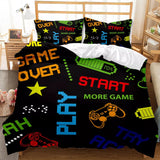 Gamepad Bedding Set Pattern Quilt Cover Without Filler