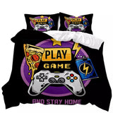 Gamepad Bedding Set Pattern Quilt Cover Without Filler