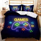 Gamepad Bedding Set Pattern Quilt Cover Without Filler