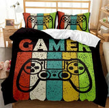 Gamepad Bedding Set Pattern Quilt Cover Without Filler