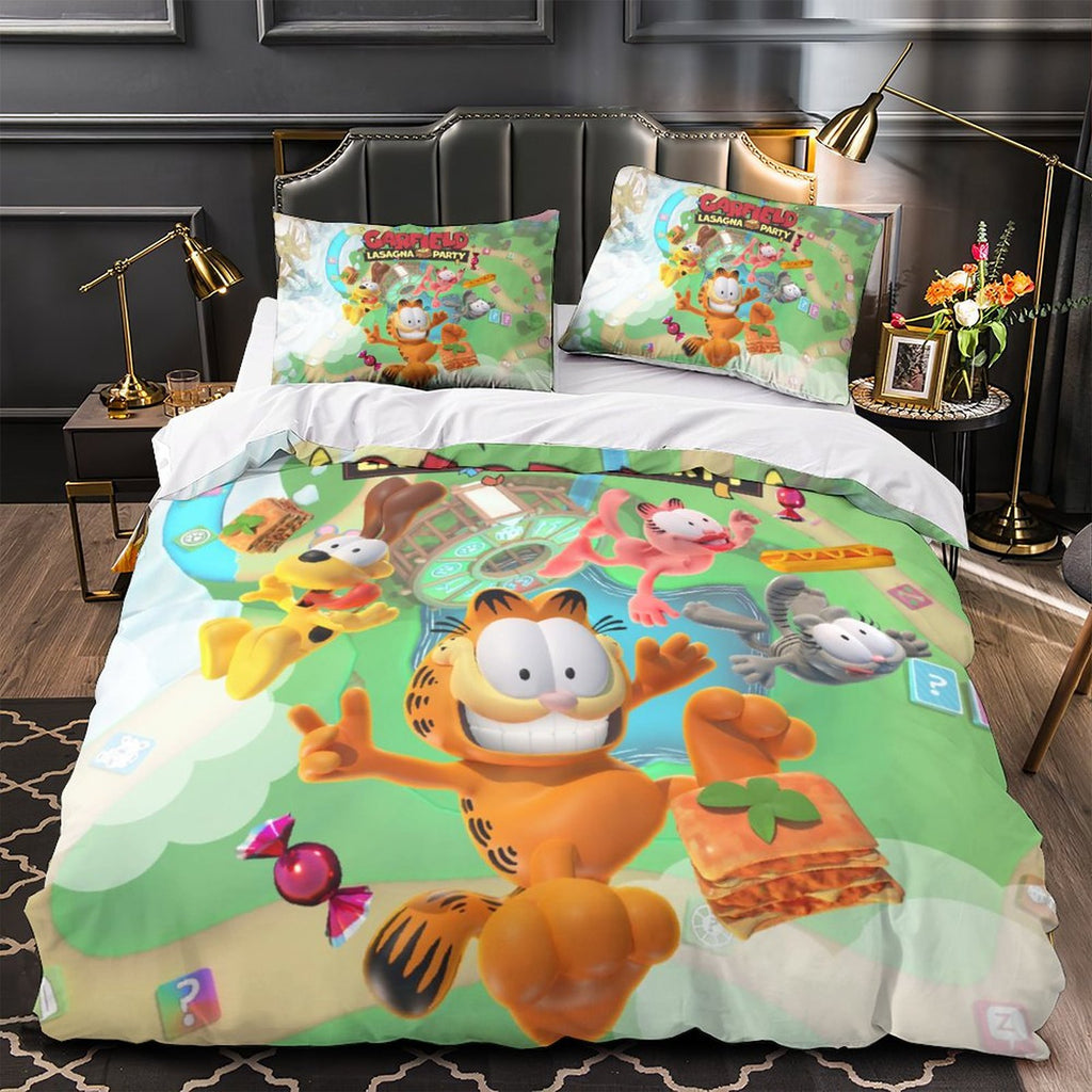 Garfield Bedding Set Quilt Cover Without Filler