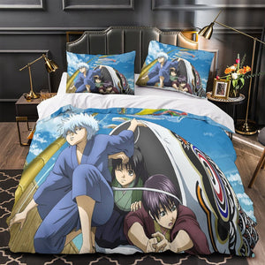 Gintama Bedding Set Pattern Quilt Cover Without Filler