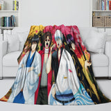 Gintama Blanket Flannel Fleece Throw Room Decoration
