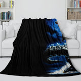 Godzilla Blanket Flannel Fleece Throw Kids Room Decoration