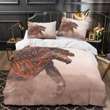 Godzilla Duvet Cover Pattern Bedding Set Without Filler