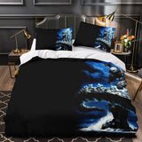 Godzilla Duvet Cover Pattern Bedding Set Without Filler