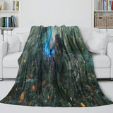 Godzilla Minus One Blanket Flannel Fleece Throw Room Decoration