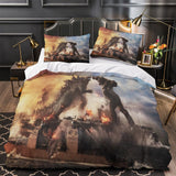 Godzilla X Kong The New Empire Bedding Set Duvet Cover Without Filler