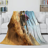 Godzilla X Kong The New Empire Blanket Flannel Fleece Throw