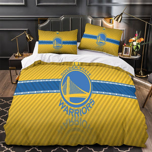 Golden State Warriors Bedding Set Duvet Cover Without Filler
