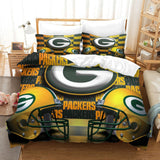 Green Bay Packers Bedding Set Duvet Cover Without Filler