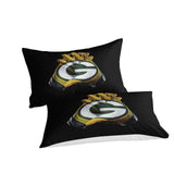 Green Bay Packers Bedding Set Duvet Cover Without Filler