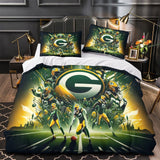 Green Bay Packers Bedding Set Duvet Cover Without Filler