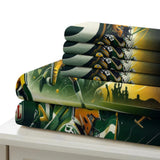 Green Bay Packers Bedding Set Duvet Cover Without Filler