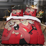 Hazbin Hotel Bedding Set Duvet Cover Without Filler