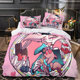 Hazbin Hotel Bedding Set Duvet Cover Without Filler