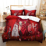 Hazbin Hotel Bedding Set Duvet Cover Without Filler