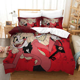 Hazbin Hotel Bedding Set Duvet Cover Without Filler