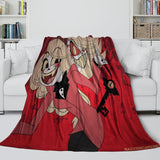 Hazbin Hotel Blanket Flannel Fleece Throw Room Decoration