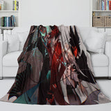Hazbin Hotel Blanket Flannel Fleece Throw Room Decoration