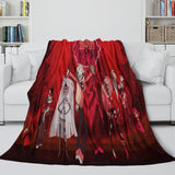 Hazbin Hotel Blanket Flannel Fleece Throw Room Decoration