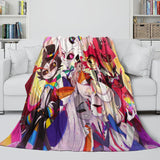 Hazbin Hotel Blanket Flannel Fleece Throw Room Decoration