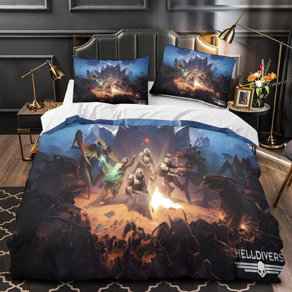 thumbnail image 2 of BHOMLY Star Wars Duvet Cover Set – Twin/Full/Queen/King Size – Anime Microfiber Bedding 2 of 5