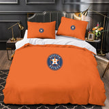 Houston Astros Bedding Set Quilt Cover Without Filler