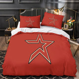 Houston Astros Bedding Set Quilt Cover Without Filler