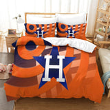 Houston Astros Bedding Set Quilt Cover Without Filler